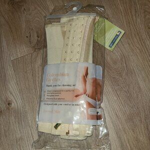 NEW Zecond Skin Corset SZ L Columbian Girdles Corset Bustier Top Nature Viva